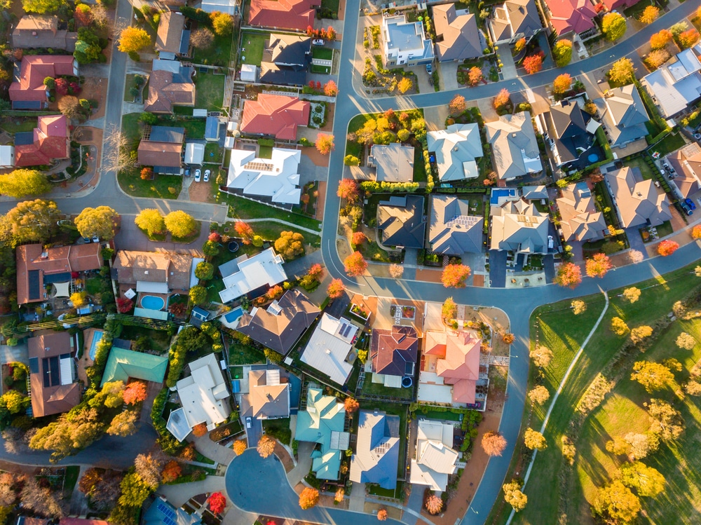 aerial property view